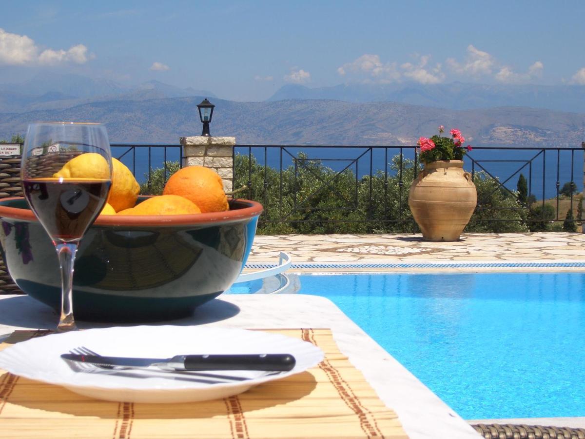 Villa Bacchus Kassiopi Corfu Екстер'єр фото